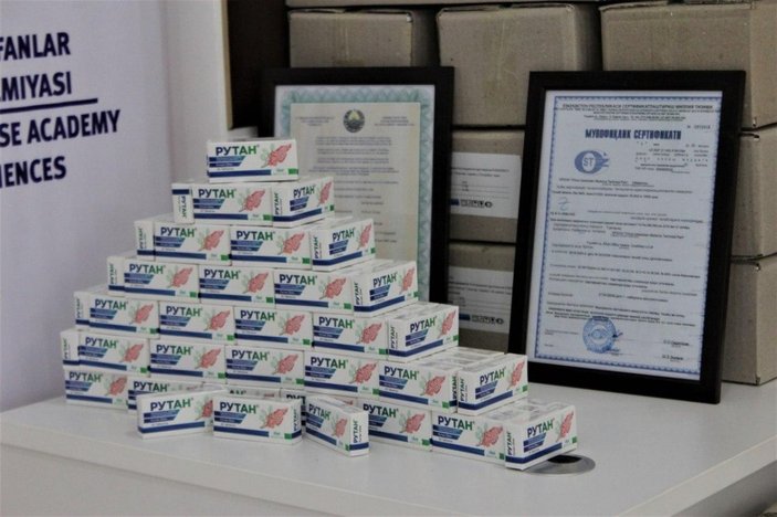 Özbekistan'da koronavirüse karşı ilaç geliştirildi