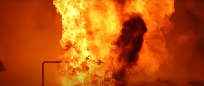 Rusya’da petrol kuyusundaki yangına tanksavarlı müdahale
