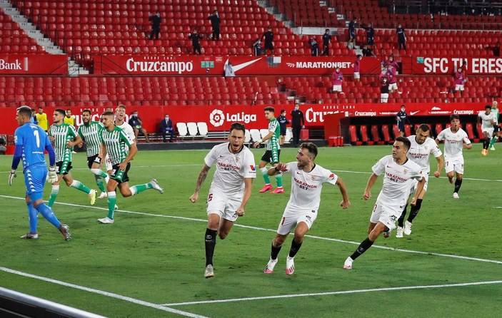 La Liga'nın açılış maçını Sevilla kazandı