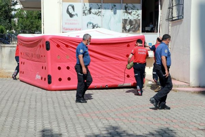 Adana'da intihar girişimi sırasında canlı yayın yapıldı