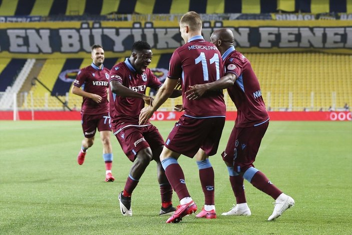 Trabzonspor, Türkiye Kupası’nda ilk finalist oldu