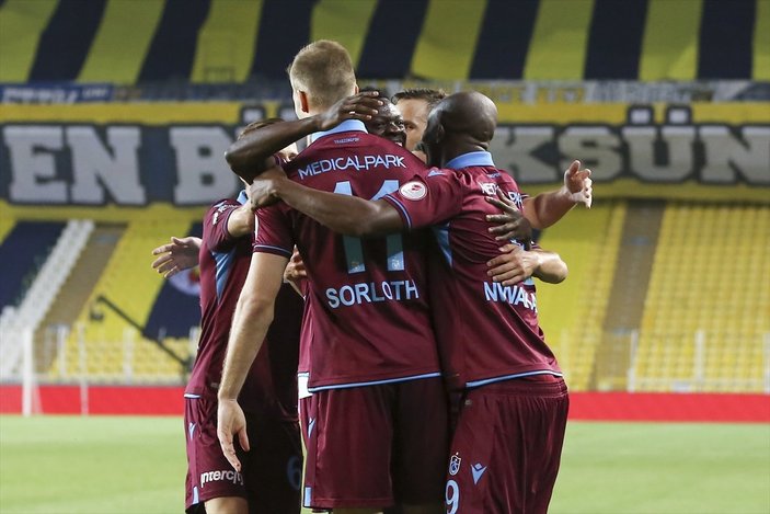 Trabzonspor, Türkiye Kupası’nda ilk finalist oldu