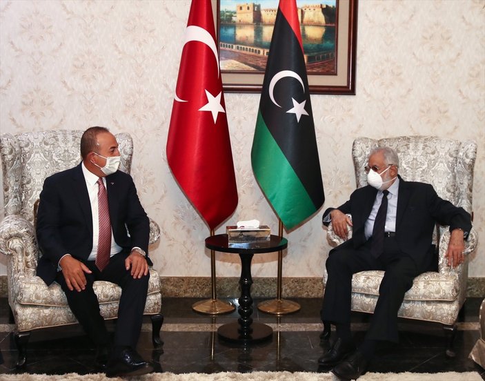 Türk heyeti Libya'ya gitti