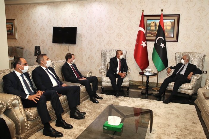 Türk heyeti Libya'ya gitti
