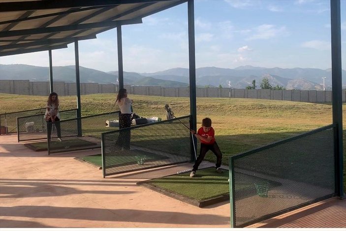 Tunceli'nin ilk golf sahası açıldı