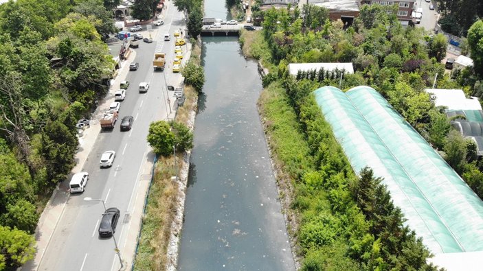 İstanbul’daki Küçüksu Deresi’nin içler acısı hali