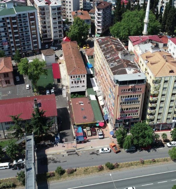Trabzon'da dere yatakları tekrar yapılarla doldu