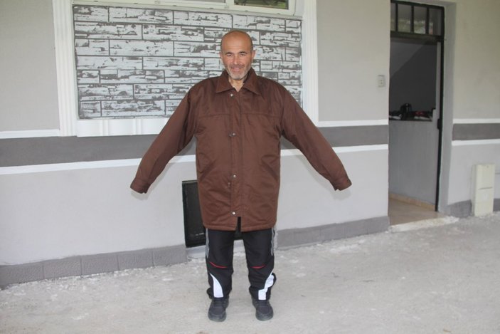 Amasya'da bir minibüs şoförü 11 ayda 60 kilo verdi