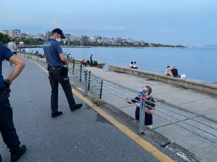 İstanbul'da maske takmayana 900 lira ceza