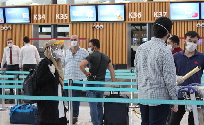 İstanbul’da Özbekler için tahliye uçuşu yapıldı