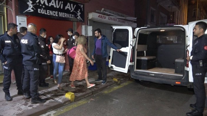 Kırıkkale'de meyhaneye polis baskını