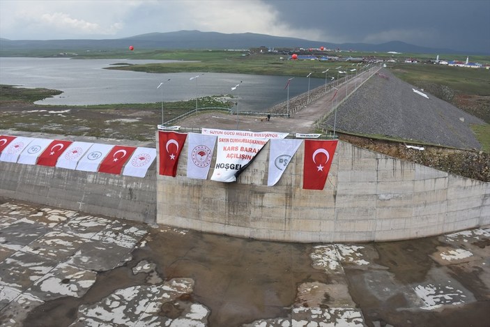 Erdoğan, Kars Barajı'nın açılışını yaptı