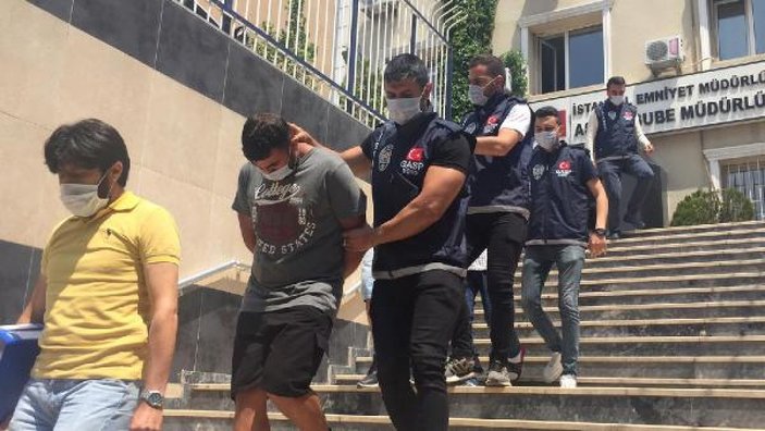 Sancaktepe'de işçileri gasbeden sahte polisler yakalandı