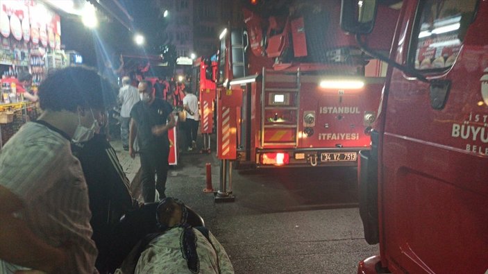 İstanbul Eğitim ve Araştırma Hastanesi'nde yangın