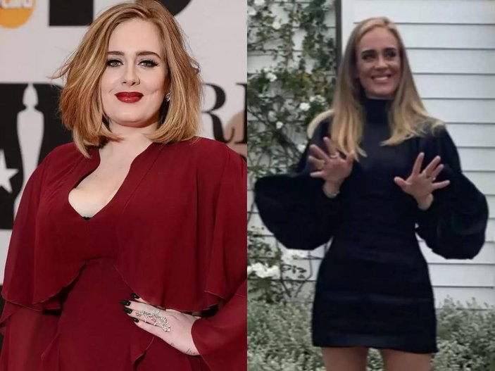 Adele, fazla kilolarından sirtüin diyetiyle kurtuldu