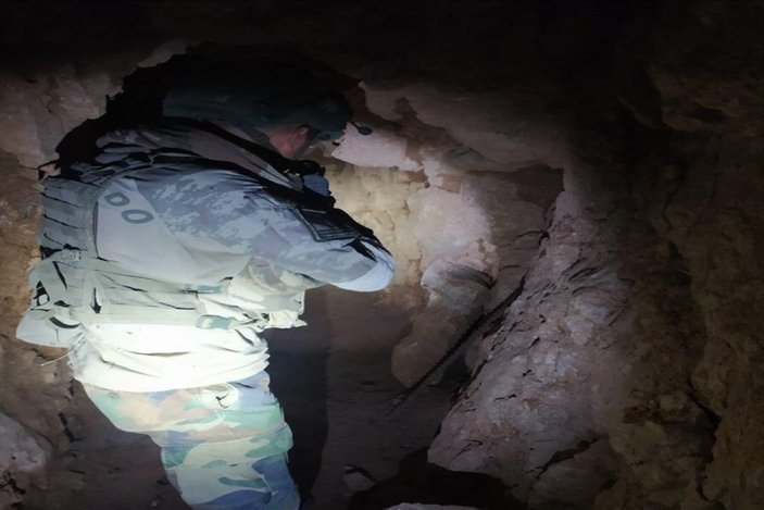 Haftanin'de 150 metrelik mağara bulundu