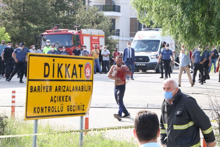 Karabük'te cezayı yedi, polislere saldırdı