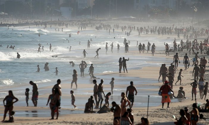 Brezilya'da 4 milyondan fazla insanda korona belirtisi