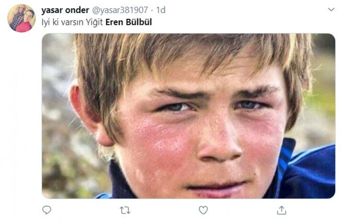 Eren Bülbül'ün paylaşımı yeniden yürek sızlattı