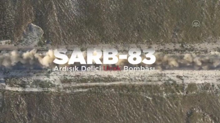 Yerli SARB-83 testi geçti