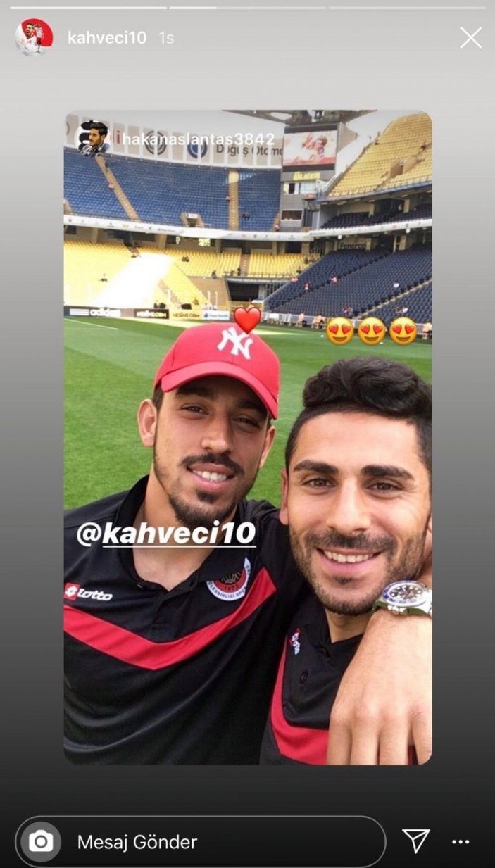 Fenerbahçe'de yeni hedef İrfan Can Kahveci