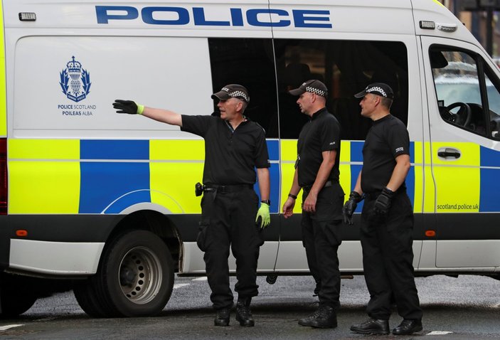 İskoçya'da 6 kişiyi bıçaklayan saldırgan vuruldu