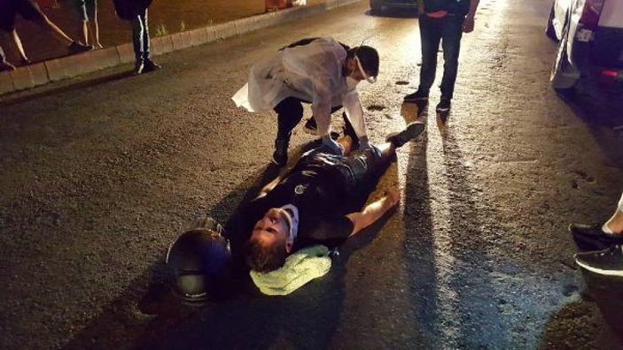 Zonguldak'ta yaralanan sürücü helallik istedi