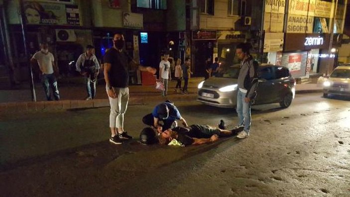 Zonguldak'ta yaralanan sürücü helallik istedi
