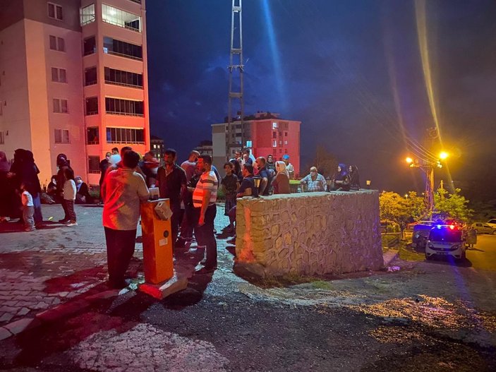 Ordu'da binada yangın çıktı 6 kişi hastaneye kaldırıldı