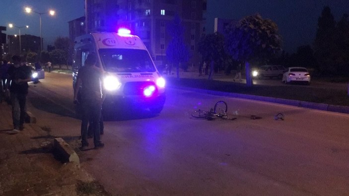 Konya'da kaza geçiren bisikletli çocuk hayatını kaybetti