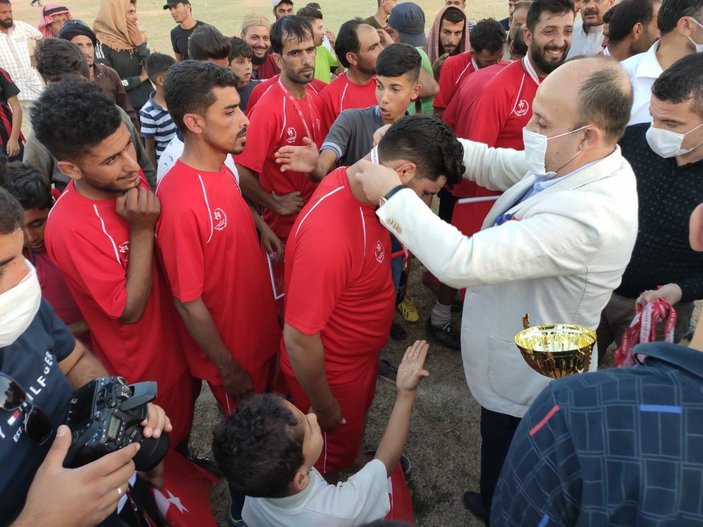 Suriye’de Barış Pınarı Futbol Turnuvası devam ediyor