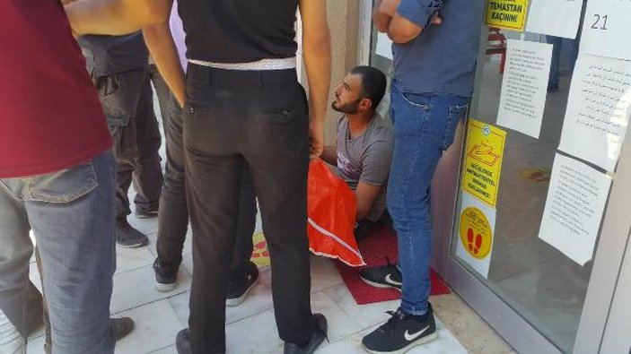 Bursa'da oğlunun cansız bedeniyle saatlerce bekledi