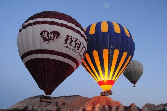Kapadokya'da balon turları, 1 Ekim'e ertelendi