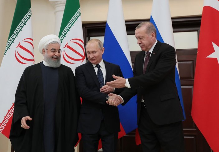 Erdoğan, Putin ve Ruhani ile Suriye'yi görüşecek