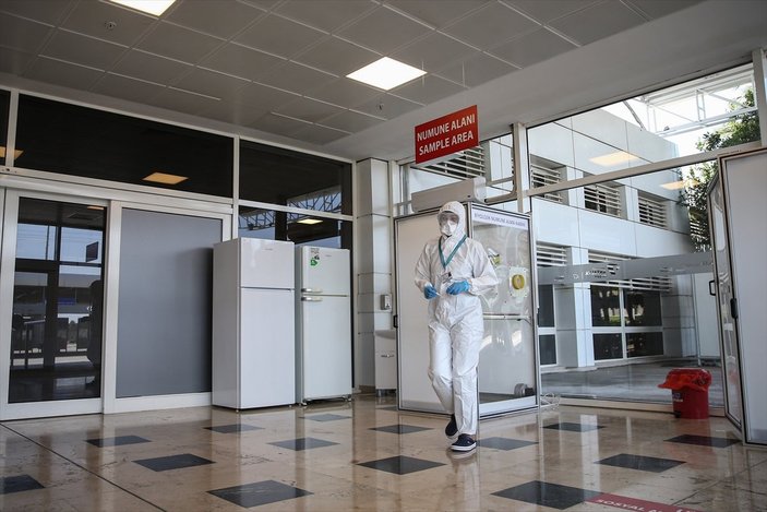 Antalya Havalimanı'na koronavirüs laboratuvarı açıldı
