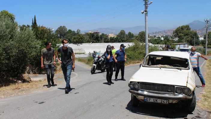Antalya'nın sıcağı polis memurunu da vurdu