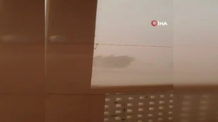 Umman'da kum fırtınası çıktı