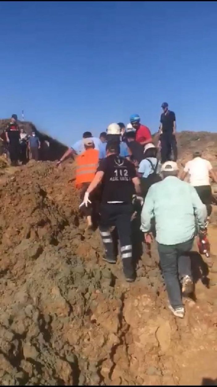 Tekirdağ'da arıtma tesisi inşaatında göçük: 1 işçi öldü