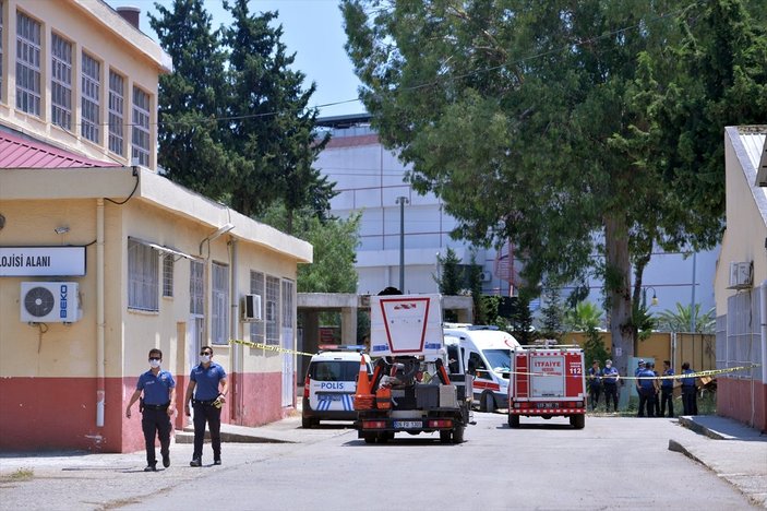 Mersin'de lise laboratuvarında patlama: 2 yaralı
