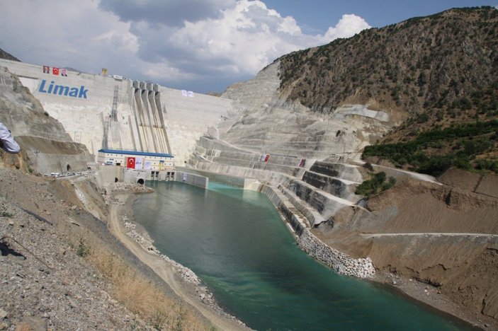 Çetin Barajı ve Hidroelektrik Santrali hizmete girdi