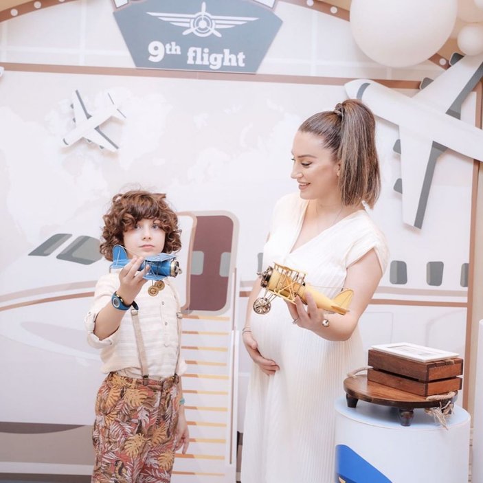 Sabri Sarıoğlu'nun oğlu annesi gibi pilot olmak istiyor