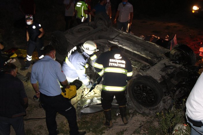 Eskişehir'de trafik kazası meydana geldi: 1 ölü 5 yaralı