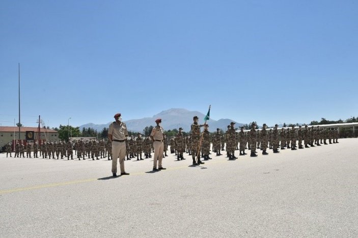 Libyalı 192 subay adayı Isparta'da eğitime başladı
