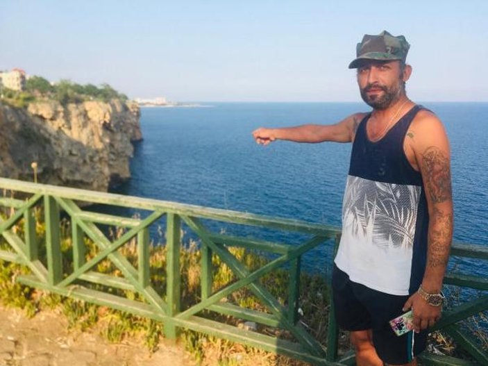 Antalya'da 40 metreden denize atlayan Rus genç öldü