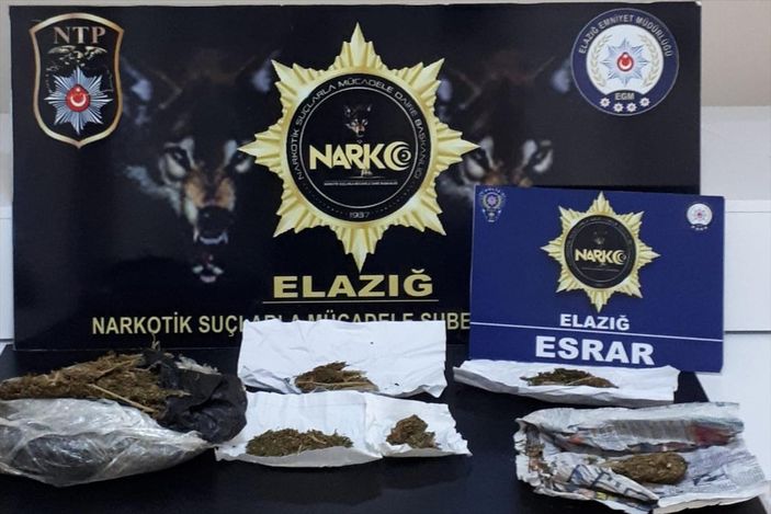 a Elazığ'da uyuşturucu operasyonu: 14 gözaltı