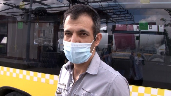 İstanbul'da maskeyi uygun takmadı diye ceza kesildi