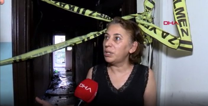 Antalya'da evinde iki kez yangın çıkınca komşuları kızdı
