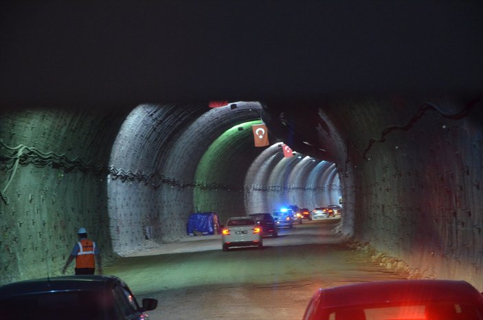 Kırkdilim'e inşa edilen tünellerde ilk ışık görüldü