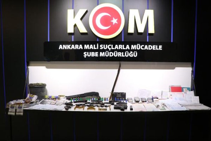 Ankara'da, tefeci operasyonunda 25 kişi yakalandı