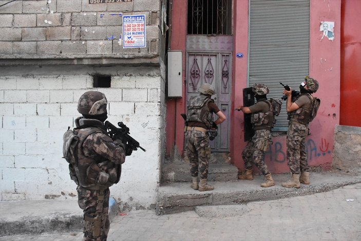 Gaziantep'te PKK operasyonu